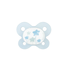Соска Пустушка Бебі-Нова (Baby-Nova) силіконова ортодонтична з 0-2 місяців блакитна 24227-2