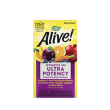 Мультивітаміни для жінок 50+ 60 штук Нейчерал Вей Елайв (Nature`s Way Alive! Women`s 50+ Ultra Potency) таблетки