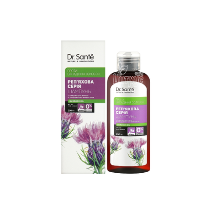 Шампунь Доктор Санте (Dr.Sante) Реп*яхова серія проти випадіння волосся 200 мл