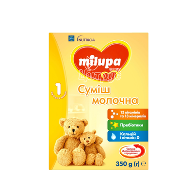 Суміш молочна Мілупа 1 (Milupa 1) з 0-6 місяців 350 г