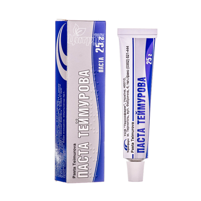  Теймурова паста туба 25 г в картонній упаковці