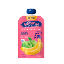 Пюре Карапуз Яблуко-банан з 6 місяців 200 г