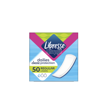 Прокладки Лібресс (Libresse) Дейліc Класік Протекшн Регулар (Dailies Classic Protection Regular Deo) 50 штук