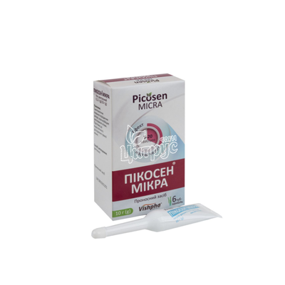 Пікосен Мікра гель ректальний 0,12 г/10 г 6 штук
