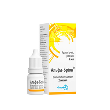 Альфа-Бріон краплі очні 2 мг/мл флакон 5 мл