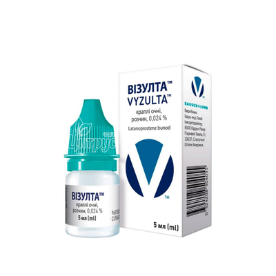 Візулта краплі очні 0,024% флакон 5 мл