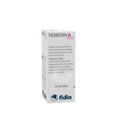 Тіоретин А краплі очні флакон 10 мл