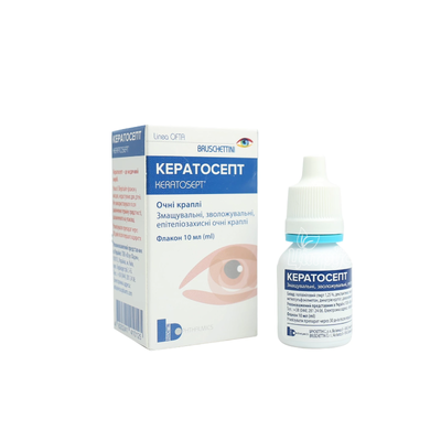 Кератосепт краплі очні флакон 10 мл