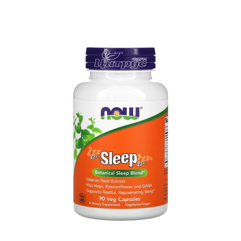 фото 1/Сліп Нау Фудс (Sleep Now Foods) Рослинна суміш для гарного сну капсули вегетеріанські 90 штук
