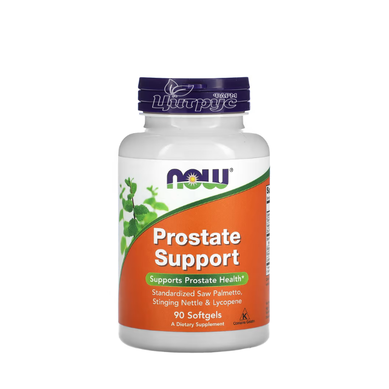 фото 1/Простата Сапорт 90 штук Нау Фудс (Prostate Support Now Foods) Здоров*я простати капсули гелеві
