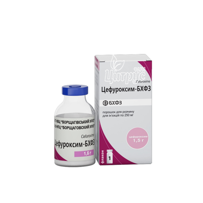 Цефуроксим-Бхфз порошок для ін*єкцій флакон 1,5 г