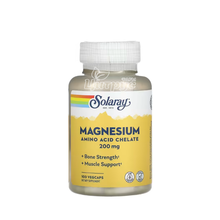 Соларей (Solaray) Магній Хелат 200 мг 100 штук (Magnesium Amino Acid Chelate) веганські капсули
