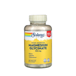 Соларей (Solaray) Магнію Гліцинат 350 мг 120 штук (Magnesium Glycinate) веганські капсули 