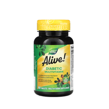 Мультивітаміни для діабетиків таблетки 60 штук Нейчерал Вей Елайв (Nature`s Way Alive! Diabetic Multivitamin) 