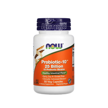 Пробіотик-10 25 млрд 50 штук Нау Фудс (Probiotic-10 Now Foods) капсули вегетеріанські 
