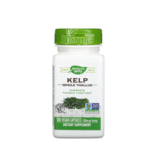 Нейчерал Вей (Nature`s Way) Келп (Kelp) 100 штук Підтримка щитовидної залози капсули вегетеріанські 