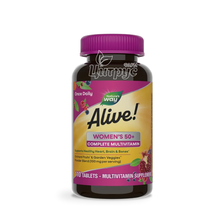 Мультивітаміни для жінок 50+ 110 штук Нейчерал Вей Елайв (Nature`s Way Alive! Women`s 50+) таблетки
