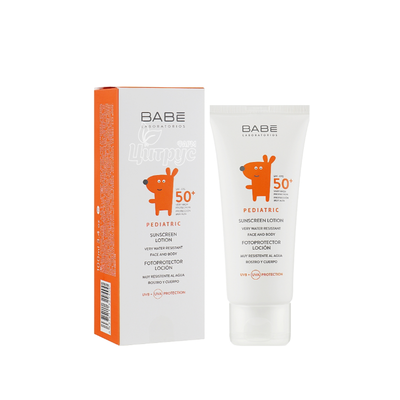 Бабе (Babe) Педіатрик (Pediatric) Лосьйон дитячий сонцезахисний SPF 50 100 мл