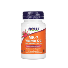 Вітамін К2 (МК-7) 300 мкг 60 штук Нау Фудс (Vitamin K2 (MK-7 Now Foods) капсули вегетеріанські 