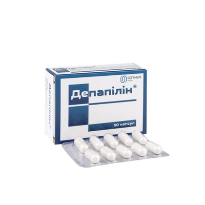 Депапілін капсули 395 мг 30 штук