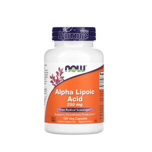 Альфа-Ліпоєва кислота 250 мг 120 штук Нау Фудс (Alpha-Lipoic acid Now Foods) капсули вегетеріанські 