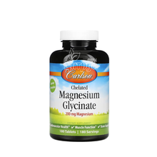 Магнію Гліцинат хелатний 180 штук Карлсон (Carlson Magnesium Glycinate) таблетки 