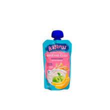 Каша фруктова Карапуз Яблуко, банан, мультизлакова з 6 місяців 110 г дой-пак