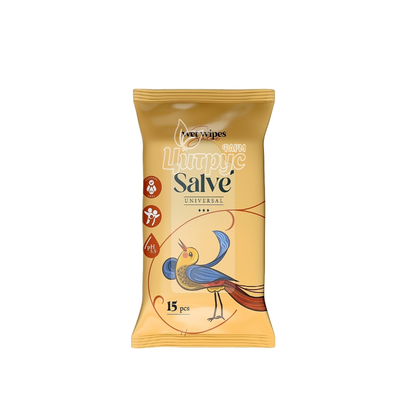 Серветки вологі Салве (Salve) універсальні 15 штук