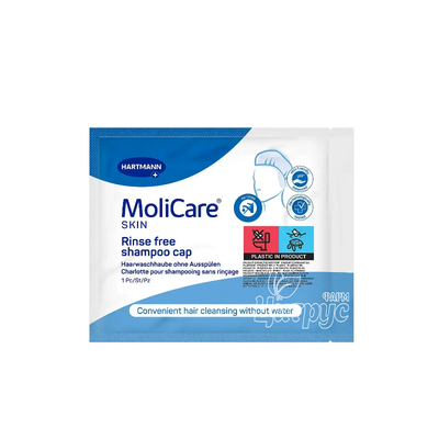 Шапочка для миття голови без води Molicare Skin 