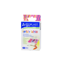 Пластир дитячий Екопласт бактерицидний Тату прозорий 10 штук