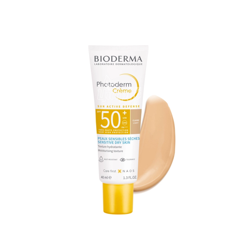 фото 2/Біодерма Фотодерм (Bioderma Photoderm) Крем SPF 50+ світлий відтінок 40 мл