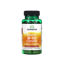 Свансон (Swanson) Комплекс В-50 підтримка ЦНС 100 штук (Balance B-50 Complex) капсули