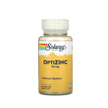 Соларей (Solaray) Оптіцинк 30 мг 60 штук (OptiZinc) веганські капсули 