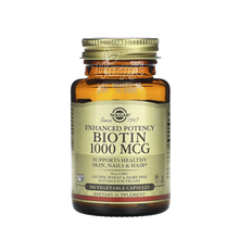 Солгар (Solgar) Біотин 1000 мкг 100 штук (Biotin) капсули вегетеріанські 