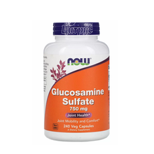 Глюкозамін сульфат 750 мг 240 штук Нау Фудс (Glucosamine Sulfate Now Foods) капсули вегетеріанські 
