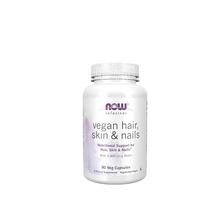 Веган Хаир, Скін, Нелс 90 штук Нау Фудс (Vegan Hair, Skin, Nails Now Foods) Волосся, шкіра, нігті капсули вегетеріанські 