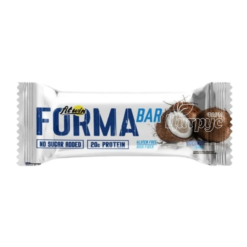 фото 1/Батончик Форма Бар (Forma Bar) Кокос 60 г 