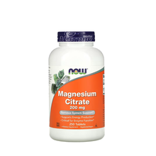 Магнію Цитрат 200 мг 250 штук Нау Фудс (Magnesium Citrate Now Foods) таблетки