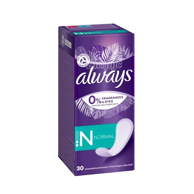 Прокладки Олвейс (Always) Normal Daily Fresh без запаху щоденні 30 штук