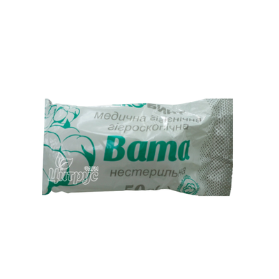 Вата гігієнічна Екобинт нестерильна 50 г