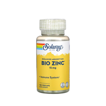 Соларей (Solaray) Біо Цинк 15 мг 100 штук (Bio Zinc) капсули веганські