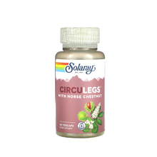 Соларей (Solaray) Підтримка вен з кінським каштаном 200 мг 60 штук (CircuLegs) капсули веганські