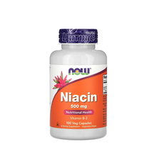 Ніацин (Вітамін В3) 500 мг 100 штук Нау Фудс (Niacin Now Foods) капсули вегетеріанські