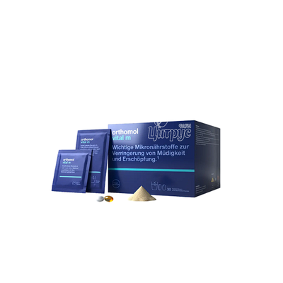 Ортомол Вітал М 30 штук (Orthomol Vital M) Набір для чоловіків гранули саше + капсули + таблетки