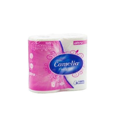 Рушник паперовий Камелія (Camelia) 2-шаровий 2 штуки