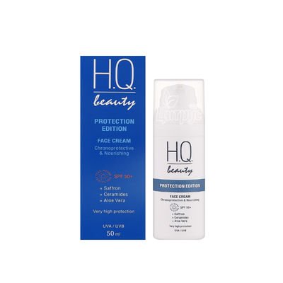 Крем Аш Кью Бьюті (H.Q Beauty) Protection Edition хронозахист та живлення SPF 50+ 50 мл