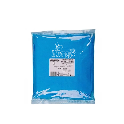 Покриття операційне Славна 210 х 160 см стерильне смс 30 г/м2 