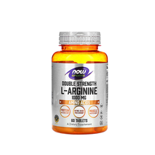 L-Аргінін 1000 мг 60 штук Нау Фудс (L-Arginine Now Foods) таблетки