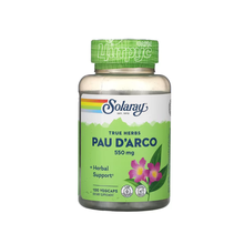 Соларей (Solaray) По Д*арко (кора мурашиного дерева) 100 штук (Pau D`arco Extract) капсули вегетеріанські