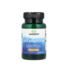 Свансон (Swanson) Астаксантин 4 мг 60 штук (Astaxanthin) капсули гелеві